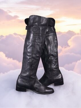 SCHUTZ leather boots Size 9 💝